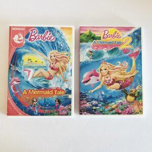 Barbie in A Mermaid Tale Series Set of 2 DVD 2010 2012 English French Spanish
